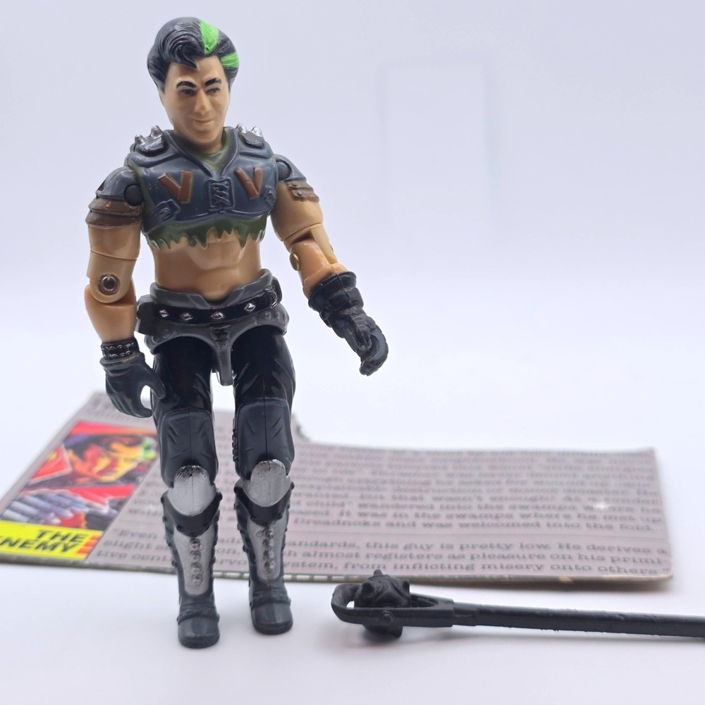Hasbro GI Joe 3.75 In Thrasher Grey Fair 1986 Dreadnok Figure Vintage